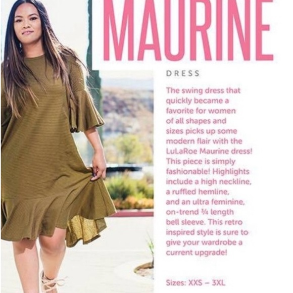 🆕🌺LULAROE MAURINE Floral Velvet Dress🌺 - Picture 12 of 14